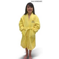 Kids Velour Kimono Collar Bathrobe, 8 to 10 Years